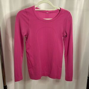 Pink Lululemon swiftly tech